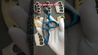 Blue knuckle duster #knuckles