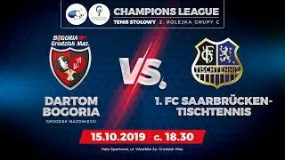 Dartom Bogoria VS FC Saarbrucken - Liga Mistrz&oacute;w - 15.10.2019 - cinema 15s