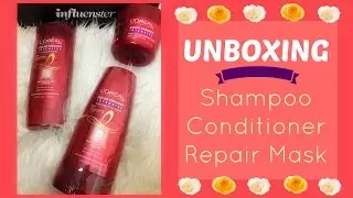Influenster UNBOXING L'Oreal Paris Hair Care Products | Savvy Songbird