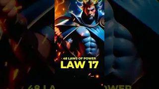 Law 17 - The 48 Laws Of Power #48lawsofpower #shorts