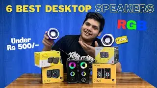 Top 6 Best Desktop/Laptop Speakers Under 500/-