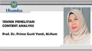 Metodologi Penelitian: Teknik Penelitian (Content Analysis)
