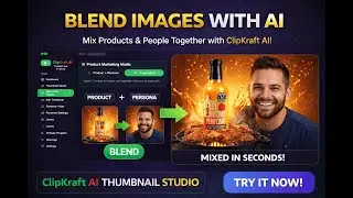 Mix Two Brands into One Image (ClipKraft Tutorial)