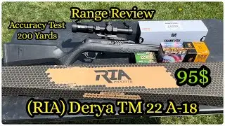Обзор серии Derya TM22 A-18 22LR (также известный как RIA) Rock Island Armory TM22 A-18 #honestre...