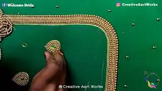 Aari Work Latkans / Bridal Latkans / Creative Aari Works / 2021