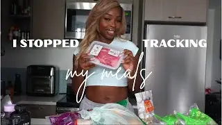 I STOPPED TRACKING MY MEALS