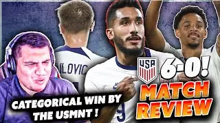 The USMNT WINS A CATEGORICAL GAME 6-0 vs St. Kitts 😱 More transfer news