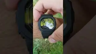 Gshock dw H5600 - Measuring Spo2