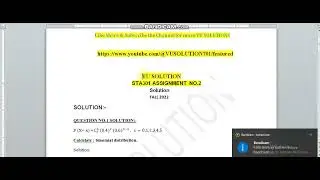 STA301 Assignment 2 SOLUTION 2023 || DOWNLOAD STA301 Assignment SOLUTION FILE