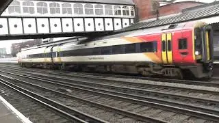 South Western Railway Class 158884 Departure Eastleigh for Romsey via Chandler's Ford