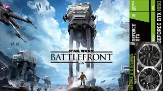 GTX 1650 | Star Wars  Battlefront | 1080p | Ultra | Benchmark