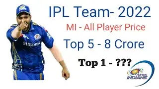 mumbai indians auction 2022 / ipl auction 2022 / mumbai indians team 2022