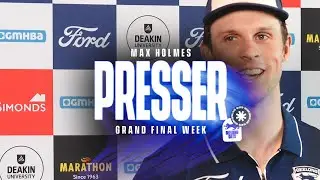 Max Holmes Press Conference | Grand Final Week