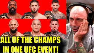 👀 UFC Insider Drops Bombshell:6&ndash;7 Title Fights Planned for a Single Event,Joe Rogan in trouble?