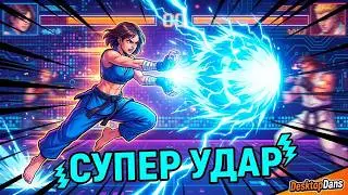 🥊 УЛИЧНЫЙ БОЕЦ: Файтинг на Рабочем Столе! Хадукен и Вертушка | Street Fighter | DesktopDans