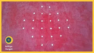 6x2x2 seq 370|மார்கழி கோலம் |  margazhi kolam|பொங்கல் கோலம் |  sankranthi kolam