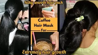 does coffee powder |really works coffee for dark thicken|and glossy hair mask  dry hair!!