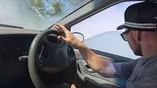 Ford Falcon skid pig burnout sending it with the mini spool!