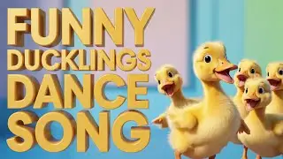 Ducks Playing in the Pond | English Kids Song About Animals with Happy Learning and Music Fun