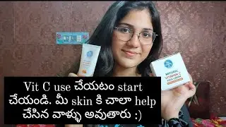 Start using Vit C today - Moms Co face wash and face cream demo🌼
