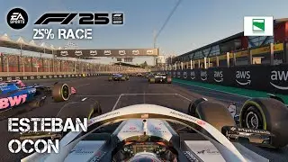 F1 25 Gameplay | Esteban Ocon - 25% Race Emilia-Romagna