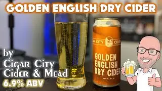 Golden English Dry Cider🍎 by Cigar City Cider & Mead