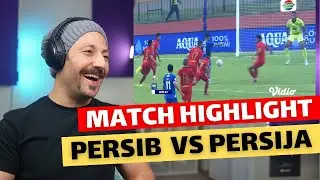 🇨🇦 CANADA REACTS TO PERSIB Bandung ⚽⚽ VS PERSIJA Jakarta - Highlights | BRI Liga 1 reaction