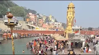 हरकी पौड़ी ब्रम्हकुंड हरिद्वार से 🙏🙏🚩#live #Haridwar #ganga #darshan