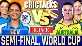 🔴 Live: INDW vs AUSW, World Cup, Live Cricket Match Today, India vs Australia Scores, Commentary