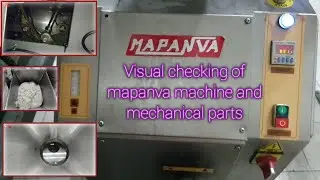 Manpanva Dough Divider Machine visual checking