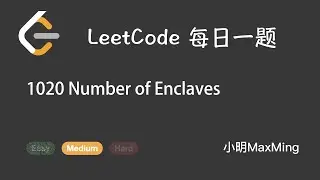 Leetcode 1020 Number of Enclaves