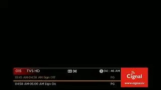 TV5 - New SMPTE RP 219:2002 Color Bars Test Card [4-APR-2024]