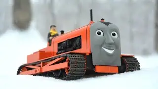 Gauge 1 RC Terence in the Snow!