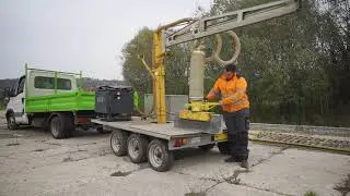 PROBST Jumbo VACUUM Optimas Układarka płyt Krawężnik&oacute;w
