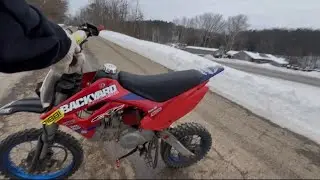 Rippin the pitter (piranha 140cc)