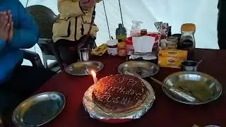 Happy Birthday celebrating at Baltoro glacier #baltistanadventure
