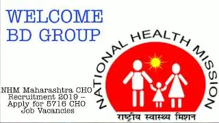 NHM Maharashtra CHO Recruitment 2019 &ndash; Apply for 5716 CHO Job Vacancies