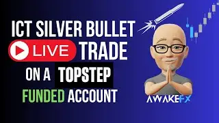 Живая торговля Silver Bullet с помощью Фибоначчи на финансируемом счете TopStep
