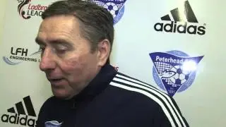 Post-match: Jim McInally - 27th Febuary.2016