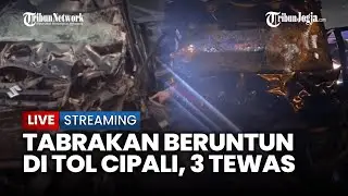🔴 DETIK-DETIK TABRAKAN BERUNTUN DI TOL CIPALI SUBANG, LIBATKAN 4 KENDARAAN, 3 TEWAS DAN 2 LUKA BERAT