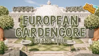 Elegant European Gardencore Island Tour // Animal Crossing New Horizons
