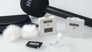 RODE wireless GO white + NEW, CRAZY CLEVER accessories- review. World's smallest wireless microphone