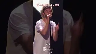 what AJR&rsquo;s &ldquo;The Good Part&rdquo; sounds like in studio vs. live | #shorts #ajr #music