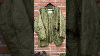 Liner. Parka. Desert. 1981 #mexico #militaria #shorts #vintage #streetmarket #thrifting #army