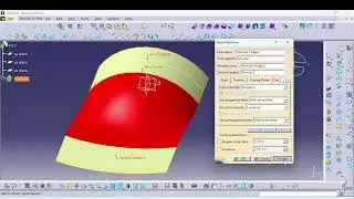 88 Blend in surface in CATIA |Tamil