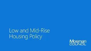 Community Information Session &ndash; NSW Government&rsquo;s Low and Mid Rise Housing Policy