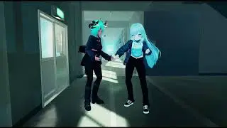 Vibin/ Saiyuna and Affliction VRChat ANIMATION DANCE STYLE