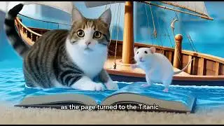 MAGIC BOOK Sends Cat & Rat to TITANIC! 🤯 The Pawsitive Vibes Adventure Begins