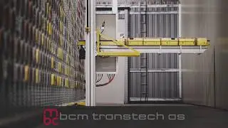 Fully automatic storage system for 924 rotary die cutting format by bcm transtech as