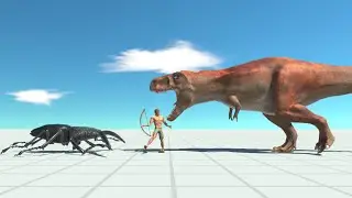 BEETLE & TREX vs EVERY UNIT - Animal Revolt Battle Simulator